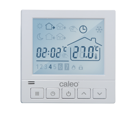 Терморегулятор CALEO SM930 цифровой, программируемый встраиваемый 3,5 кВт